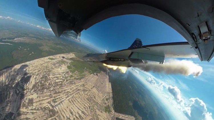 В кокпита на Su-30 (360 видео)