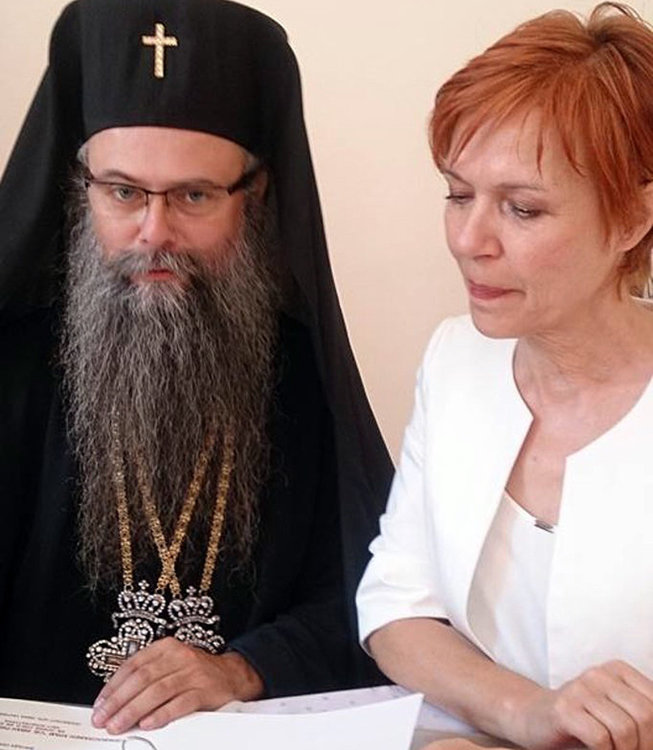 В Деня на Хасково владиката одобри проекта за храма в Орфей