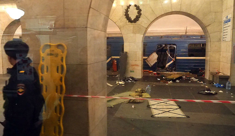 Проследиха пътя на атентатора до смъртта му в метрото в Санкт Петербург