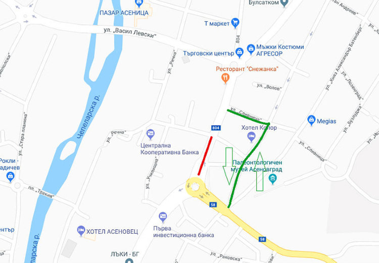 Реорганизация на движението в Асеновград. Вижте къде и кога