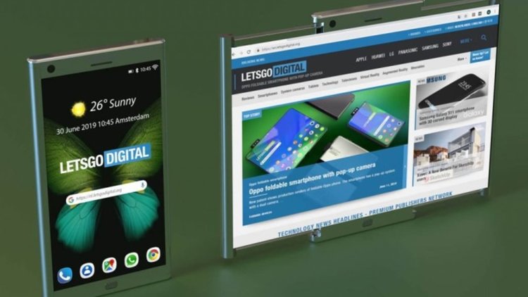 Samsung патентова невиждан смартфон (видео)