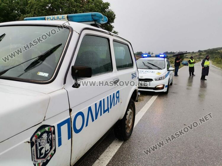 Двама пострадаха при катастрофа по пътя между Хасково и Харманли