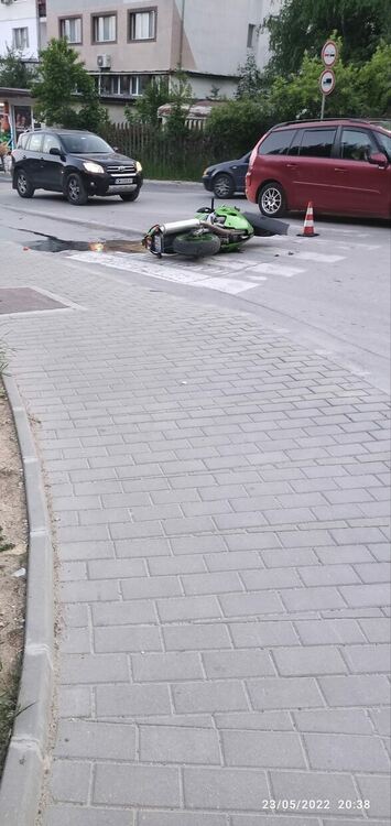 Мотоциклетист пострада при катастрофа в Смолян