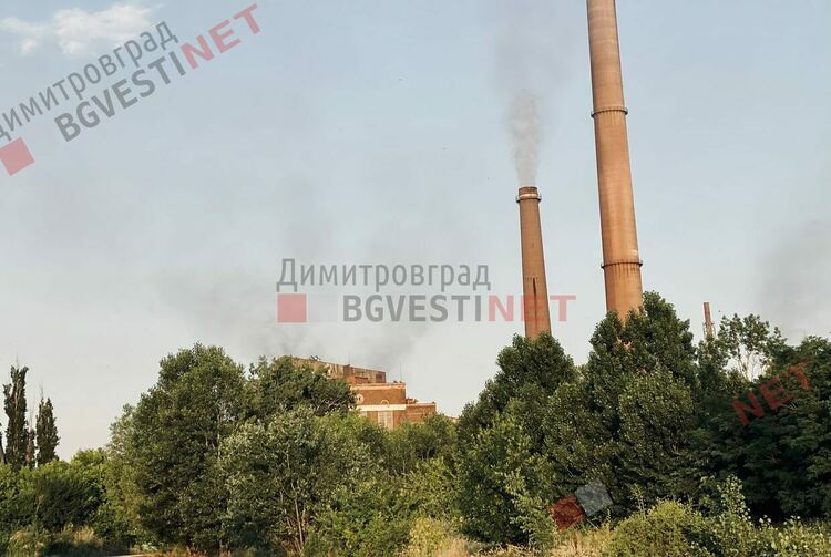 Залпово обгазяване със SO₂ в Димитровград