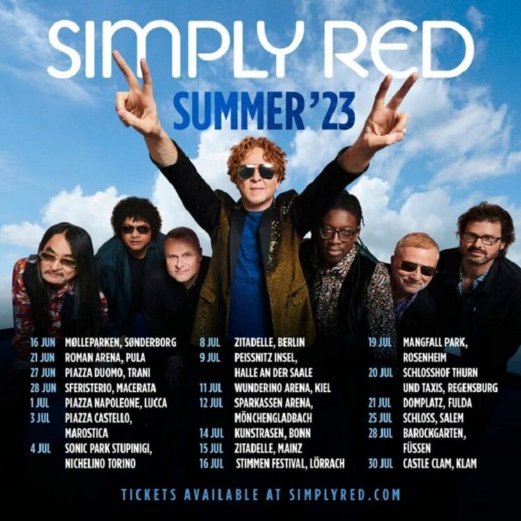 Simply Red идват в Пула Арена в Хърватия