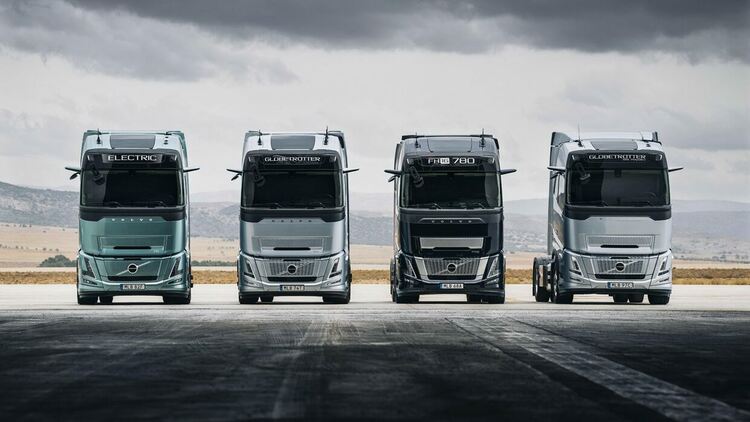 Volvo FH Aero ще може да се движи с дизел, електричество или биогориво