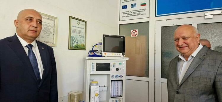 Два дихателни апарата дари Община Кърджали на МБАЛ „Д-р Атанас Дафовски“