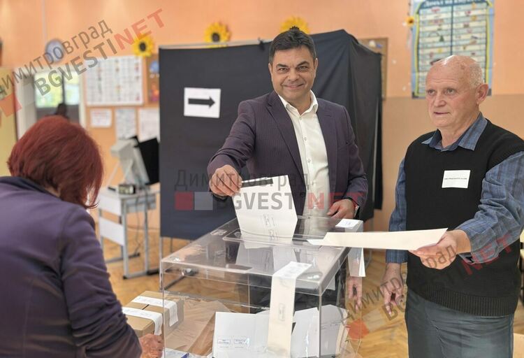 Иво Димов гласува за стабилна България и работещо правителство