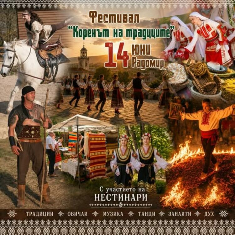 На 14 юни ще се проведе фестивала „Коренът на традициите“