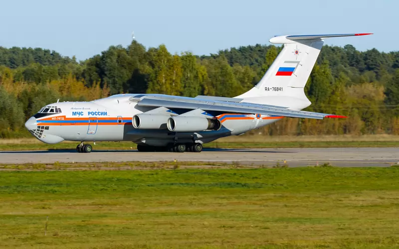 Руски самолет Ил-76 кацна в Ниш след полет над България