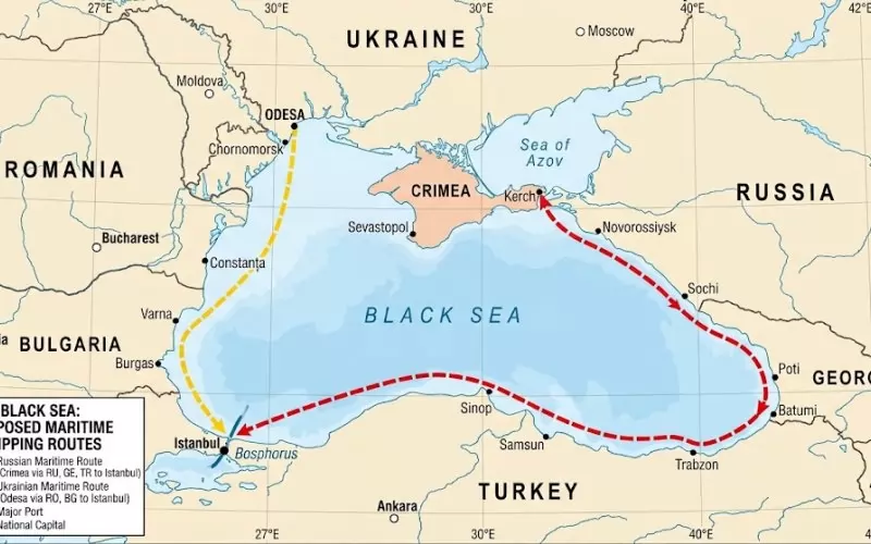 Турция разделя корабите на Русия и Украйна в Черно море