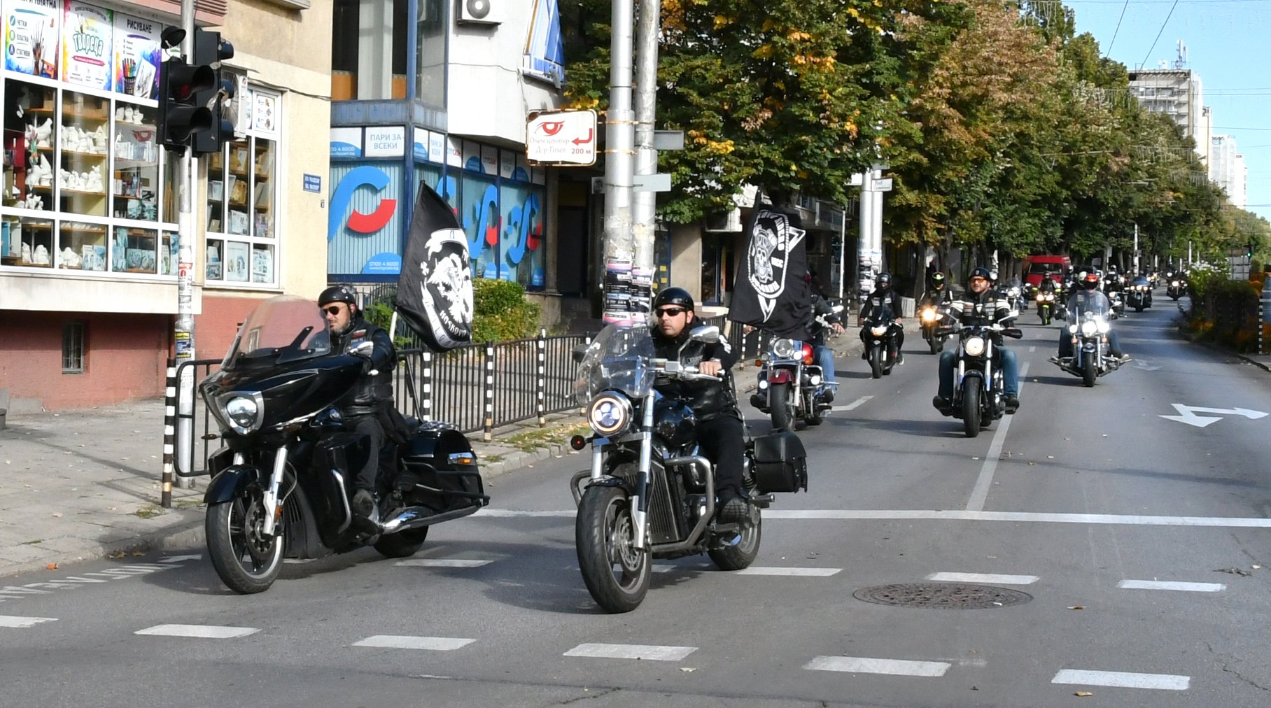 Шествие на хасковки мотористи в памет на жертвите на пътя