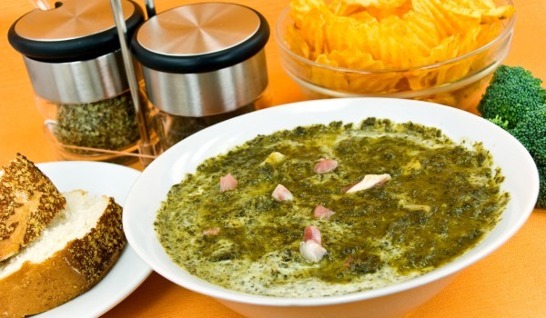 Каша от спанак и извара