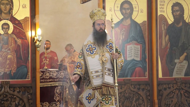 Вторият по големина православен храм в България, посветен на Св. Висарион Смоленски, отбеляза тържествено храмовия си празник
